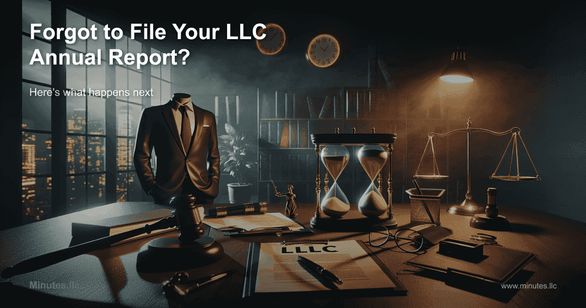 Forgot to File Your LLC Annual Report? Here's What Happens Next